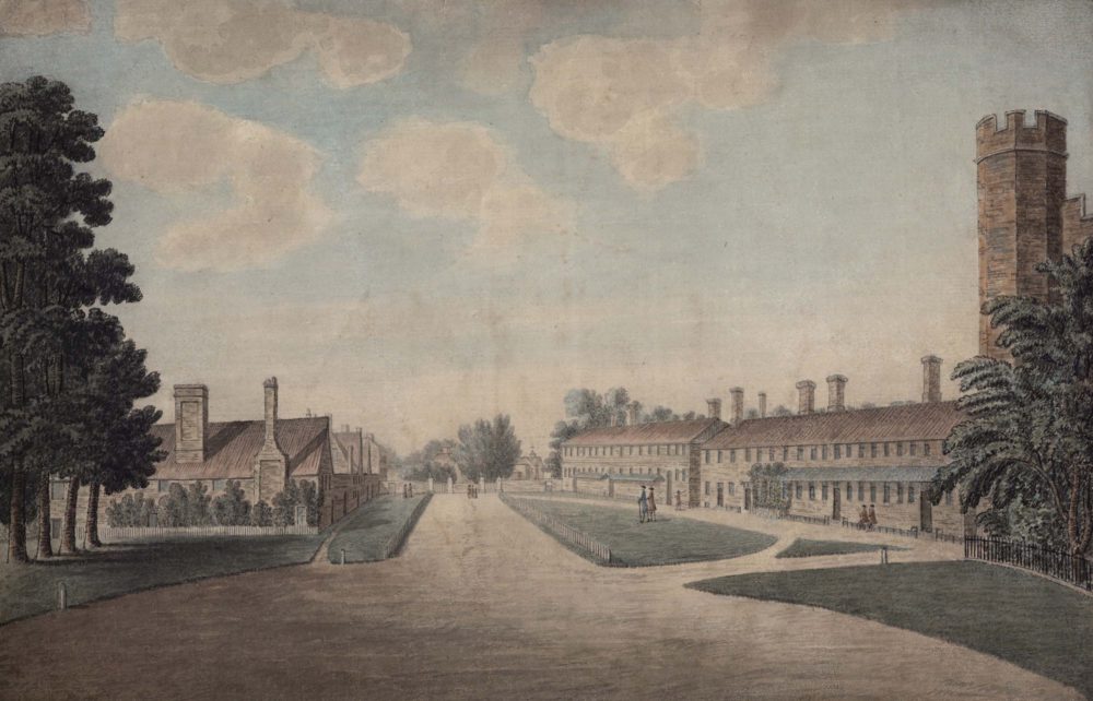 A View of the Guard Room taken at the Royal Palace Gate