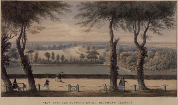View from the Roebuck Hotel, Richmond Terrace