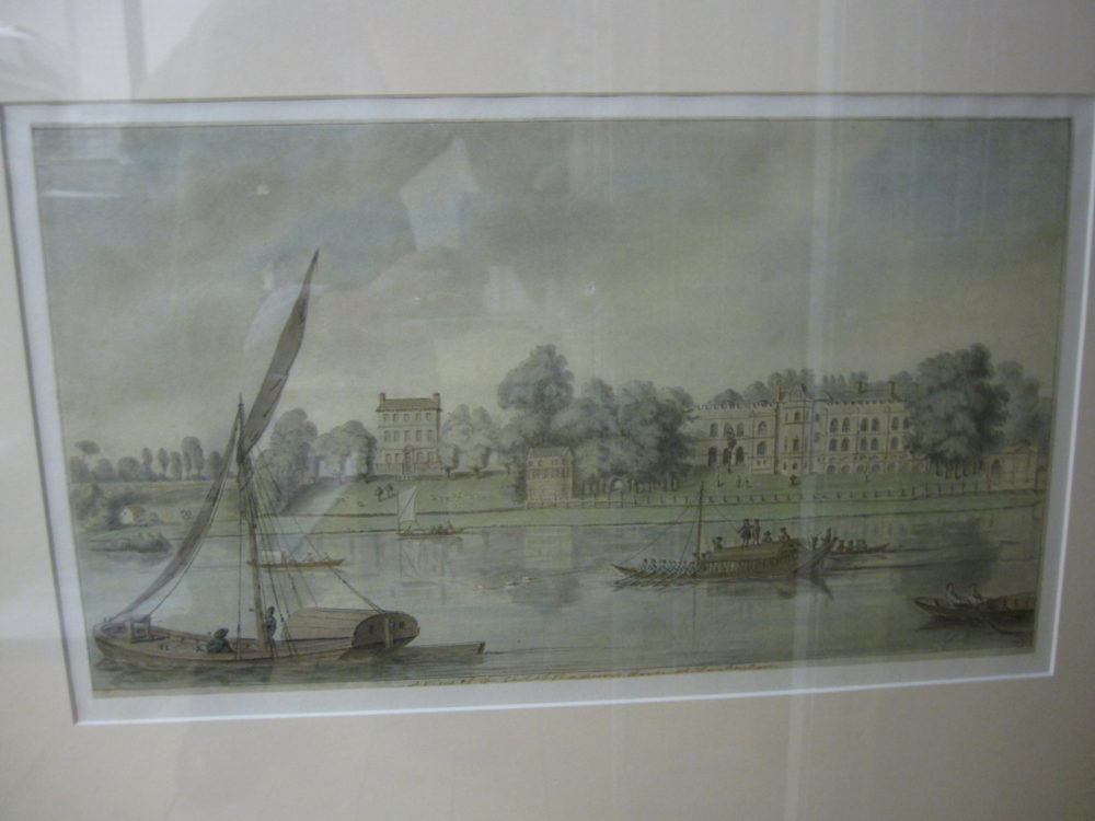 A view of the Earl of Radnor’s House at Twickenham