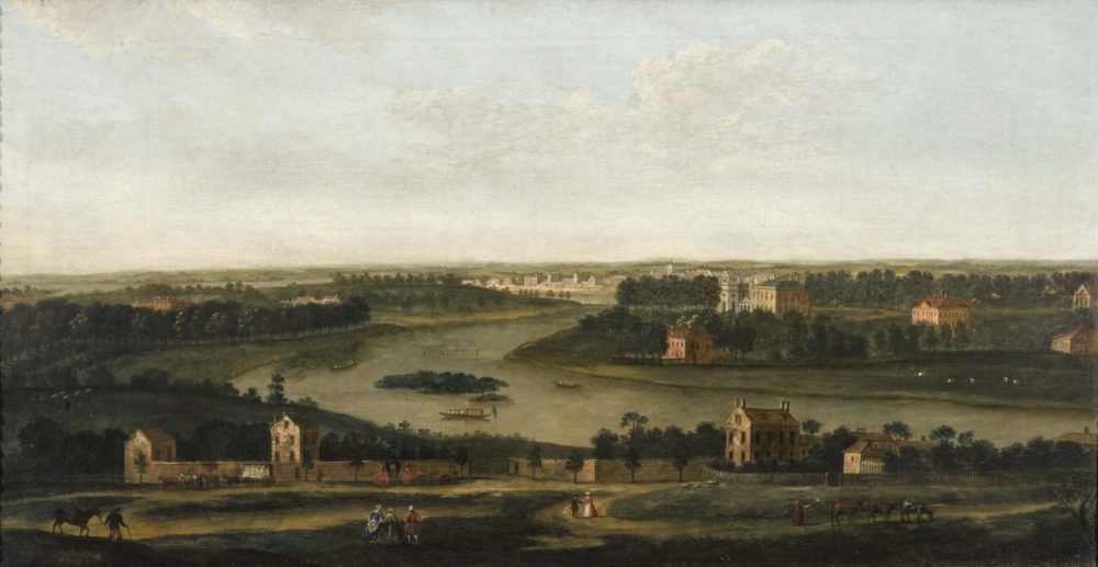 A View from Richmond Hill looking South-West
