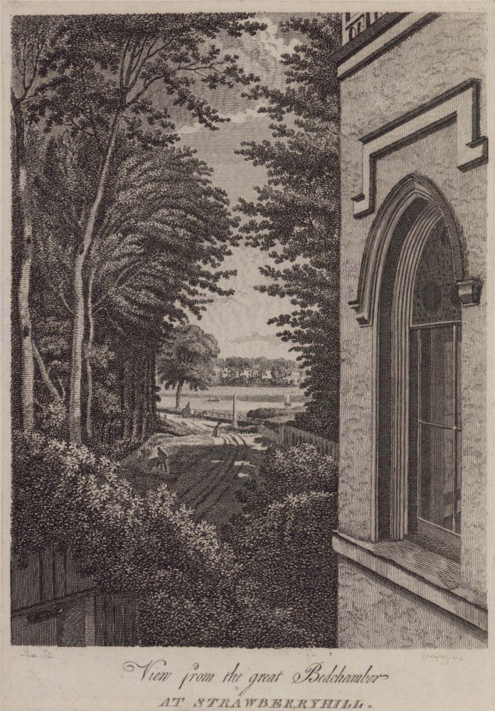 View from the Great Bedchamber at Strawberry Hill
