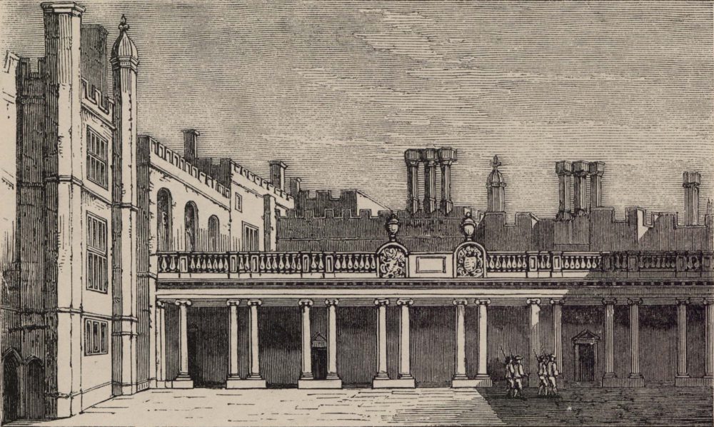 The Colonnade leading to the King’s Staircase