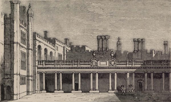 The Colonnade leading to the King’s Staircase
