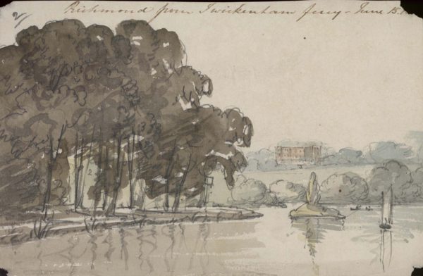 Richmond from Twickenham Ferry