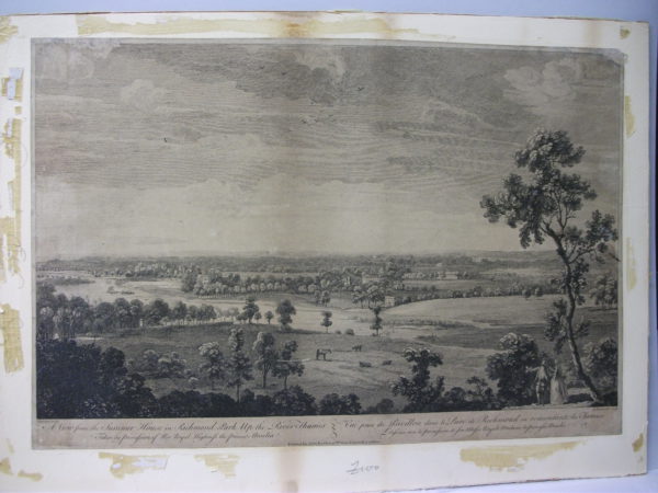 A View from the Summer House in Richmond Park up the River Thames
