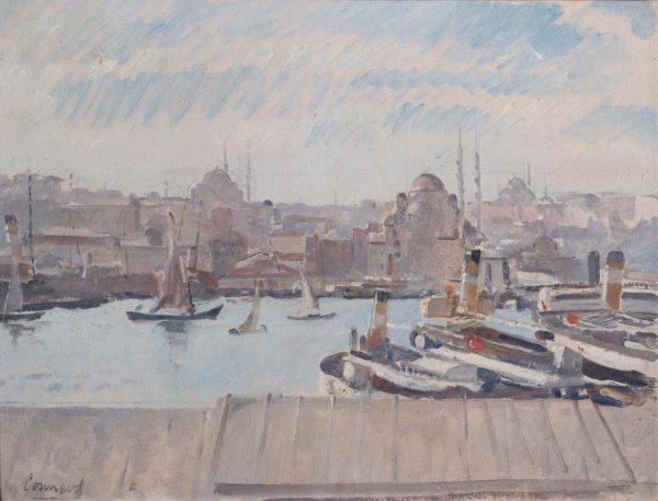 Ferry Steamers at Constantinople – Christmas 1918