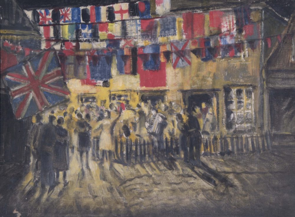 VE day celebrations Waterloo Place Richmond