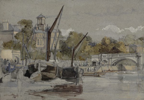 Coal Barges Richmond Bridge