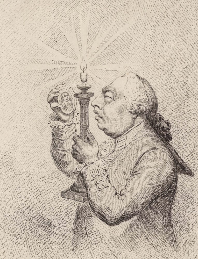 A Connoisseur examining a Cooper