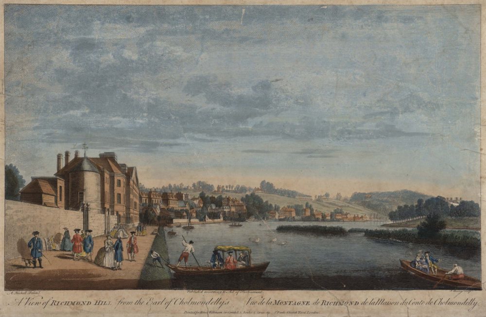 A view of Richmond Hill from the Earl of Cholmondely’s