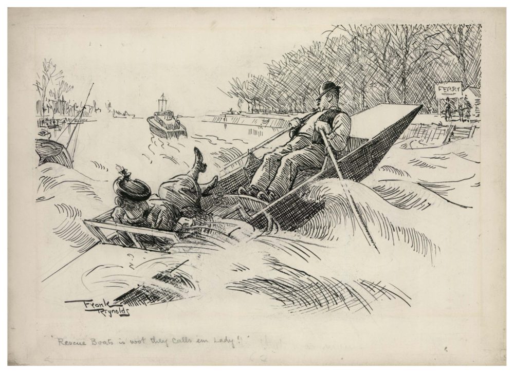 ‘Rescue Boats is wot they calls ’em Lady’