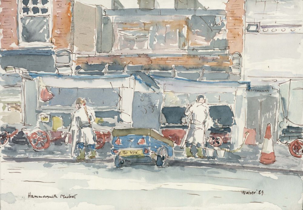 Fish Stall Hammersmith Market