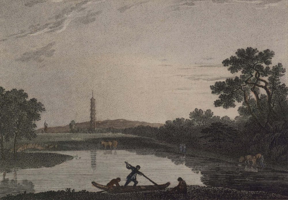 A View in Kew Gardens