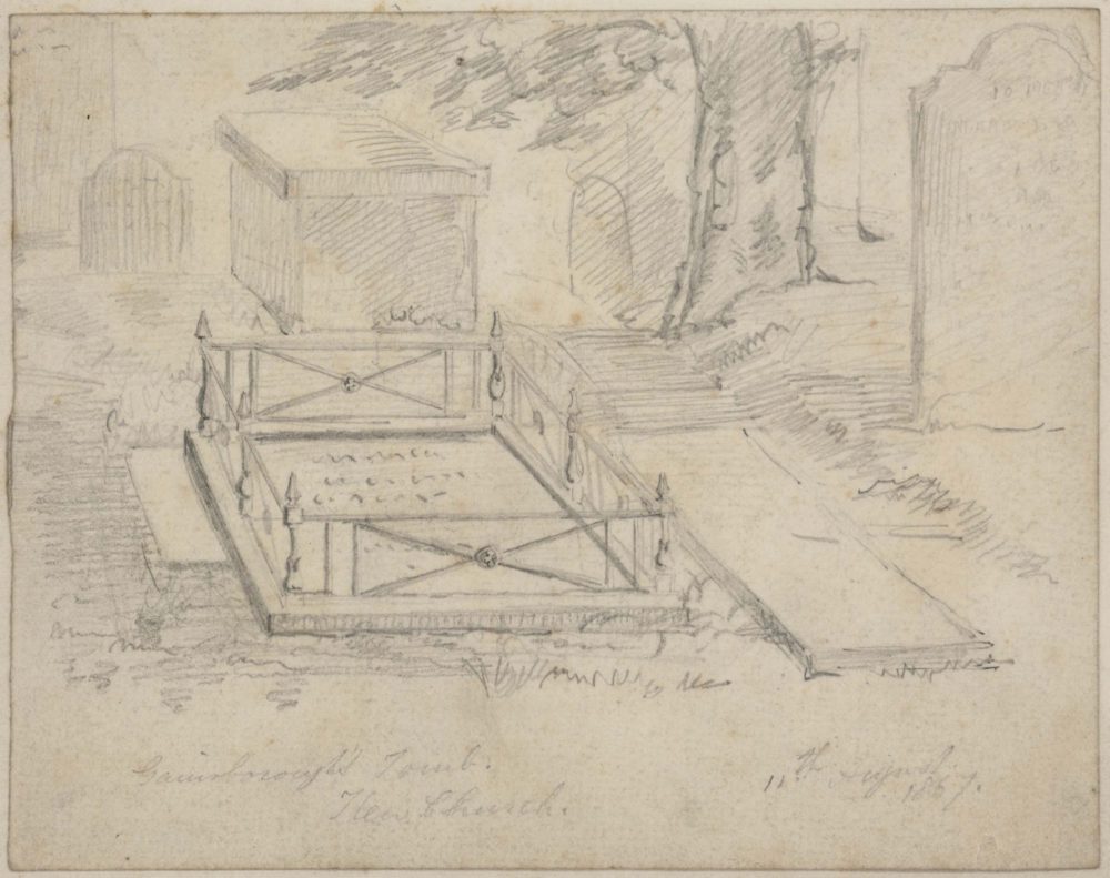 Gainsborough Tomb Kew Church