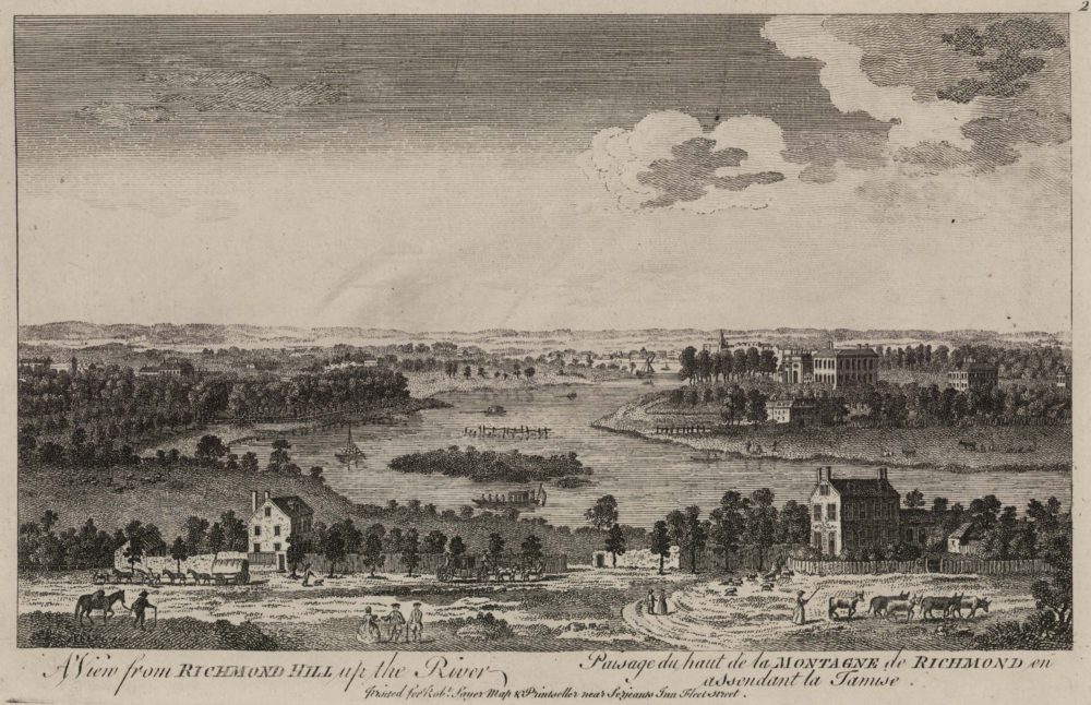 A View from Richmond Hill up the River