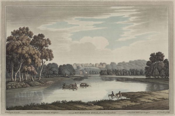 View of Richmond Hill from Twickenham