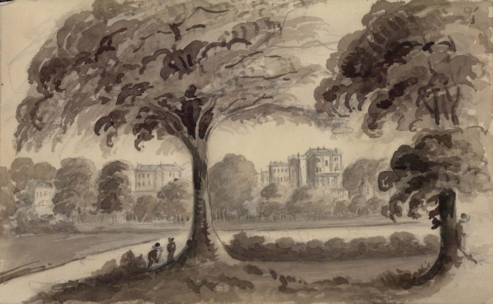 View from Cambridge grounds in Twickenham