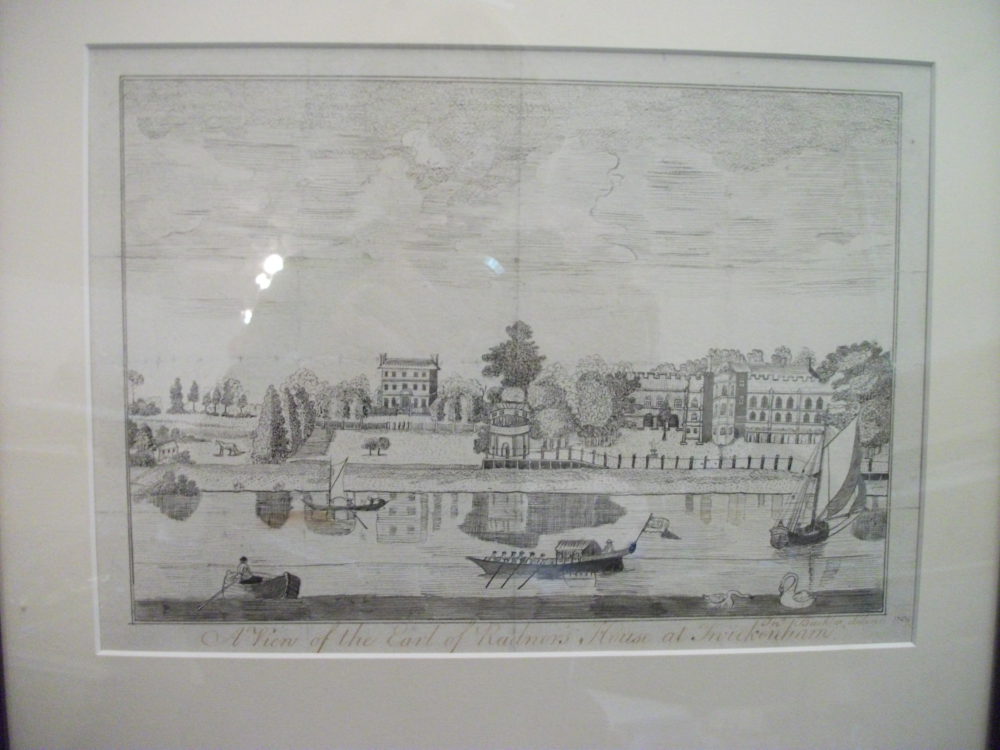 A View of the Earl of Radnors House at Twickenham