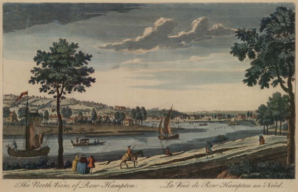 The North View of Row Hampton