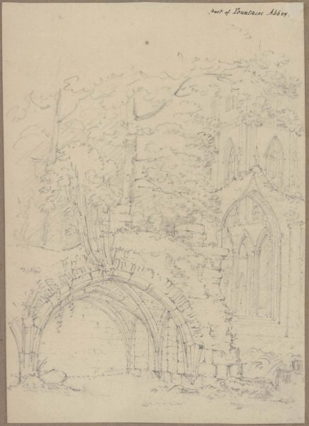 Part of Fountains Abbey