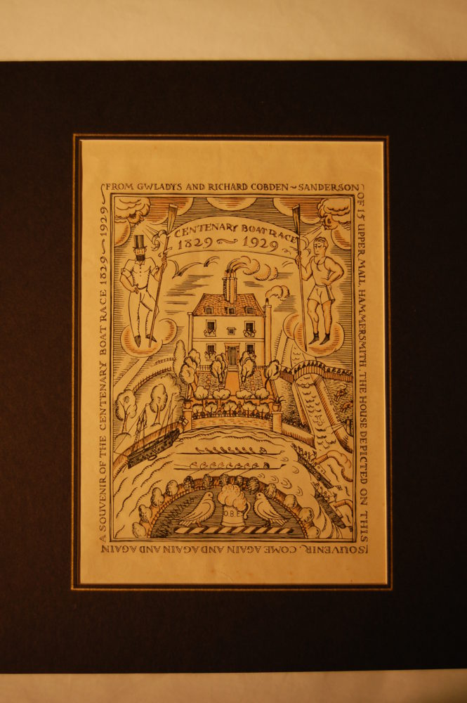 A Souvenir of the Centenary Boat Race (1829-1929)