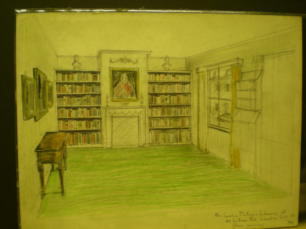 Mr Leslie Paton’s Library