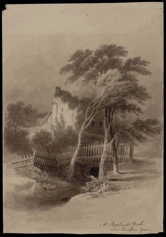 At Shepherd’s Bush near Turnham Green