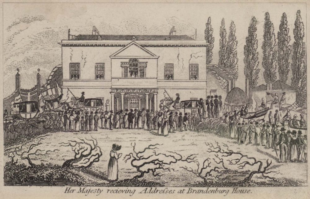 Her Majesty receiving Addresses at Brandenburg House