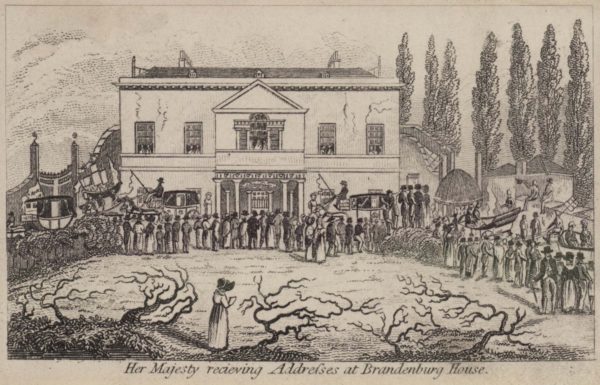 Her Majesty receiving Addresses at Brandenburg House