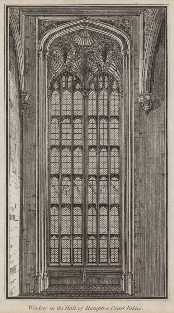 Window in the Hall of Hampton Court Palace