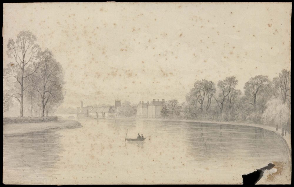 Looking towards Kingston from Surbiton