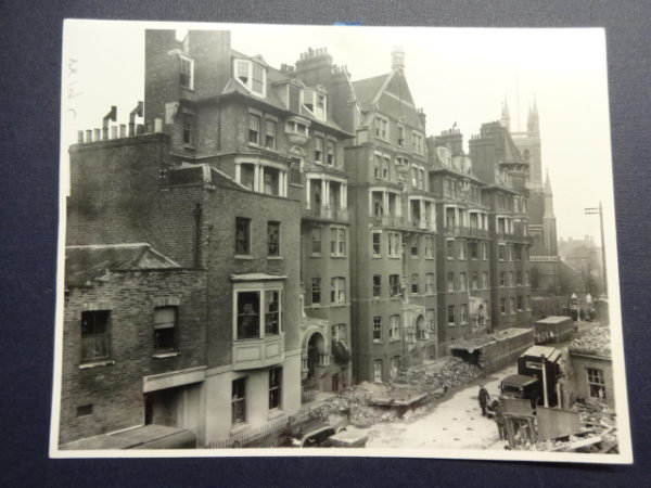 Bomb Damage along Queen Caroline Street