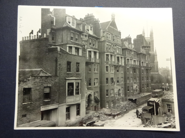 Bomb Damage along Queen Caroline Street