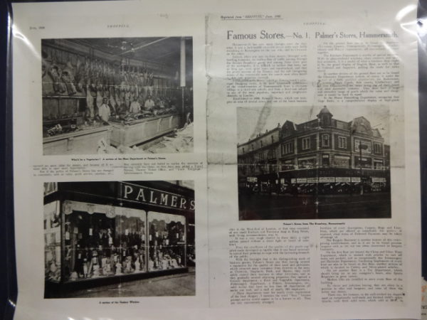 Famous Stores – No. 1 Palmer’s Store Hammersmith