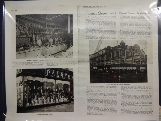 Famous Stores – No. 1 Palmer’s Store Hammersmith