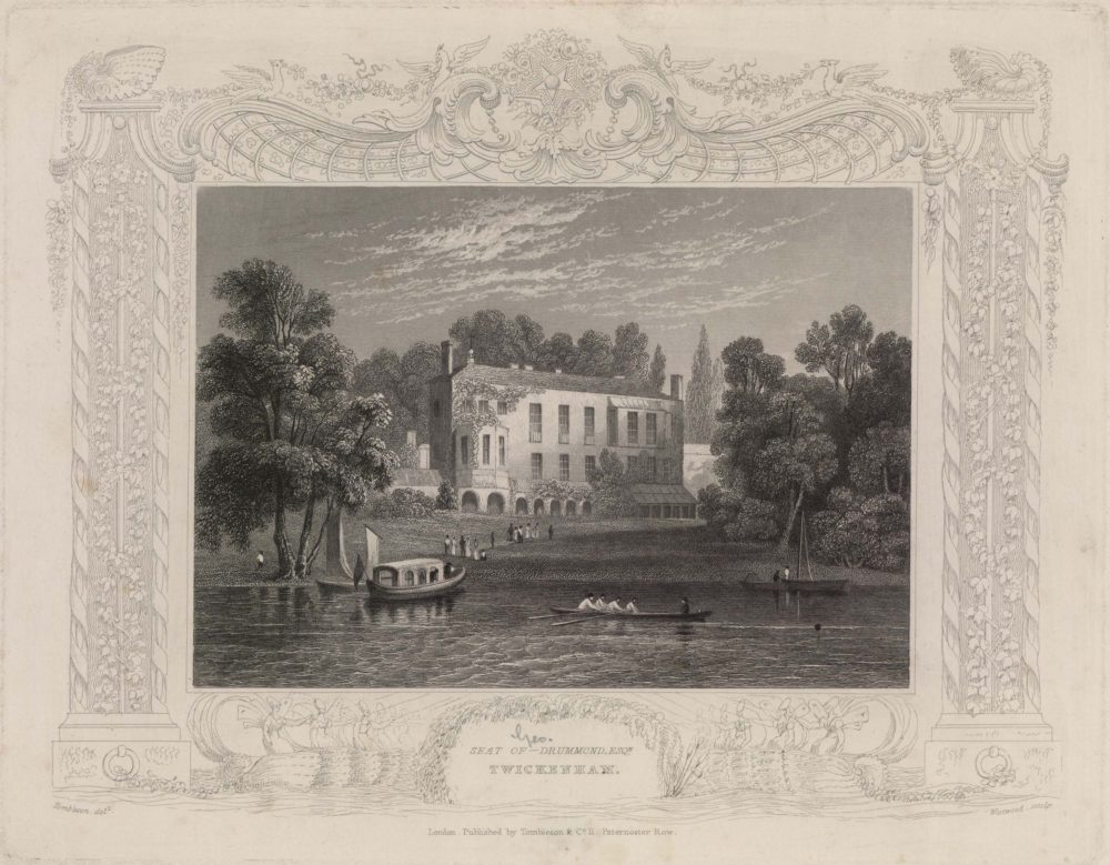 Seat of Drummond Esqr