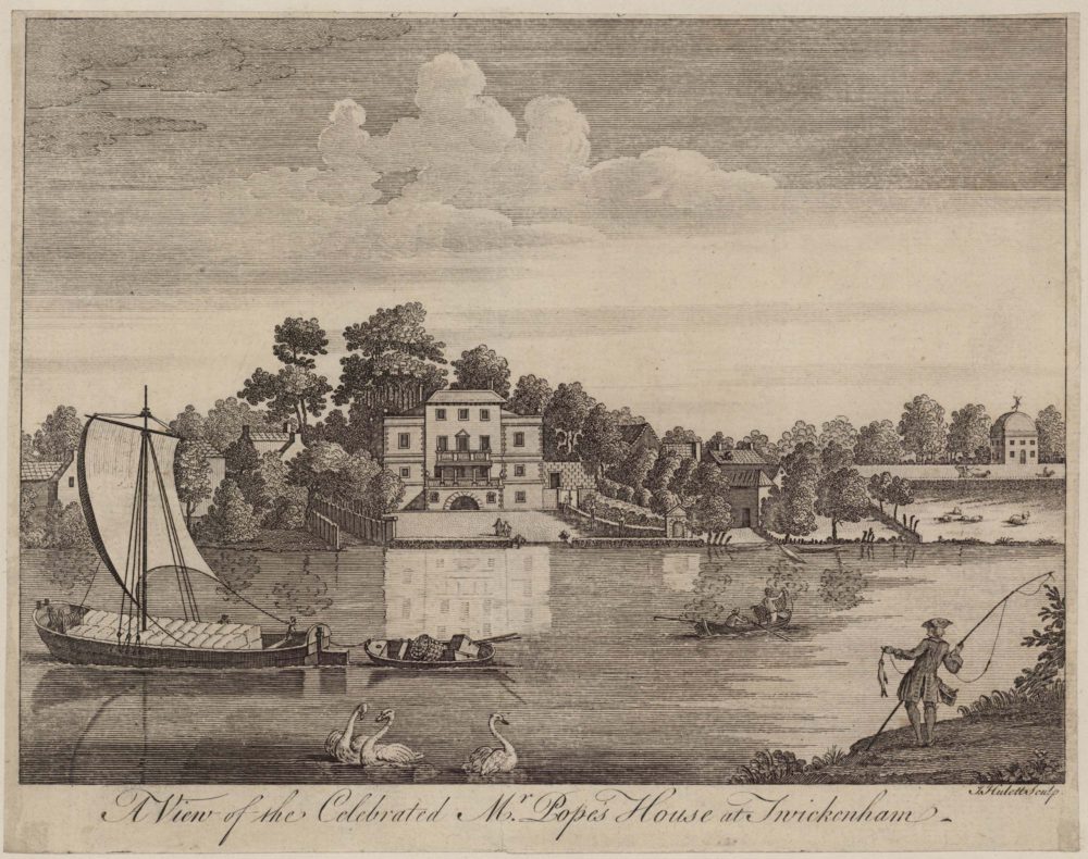A View of the Celebrated Mr Pope’s House at Twickenham