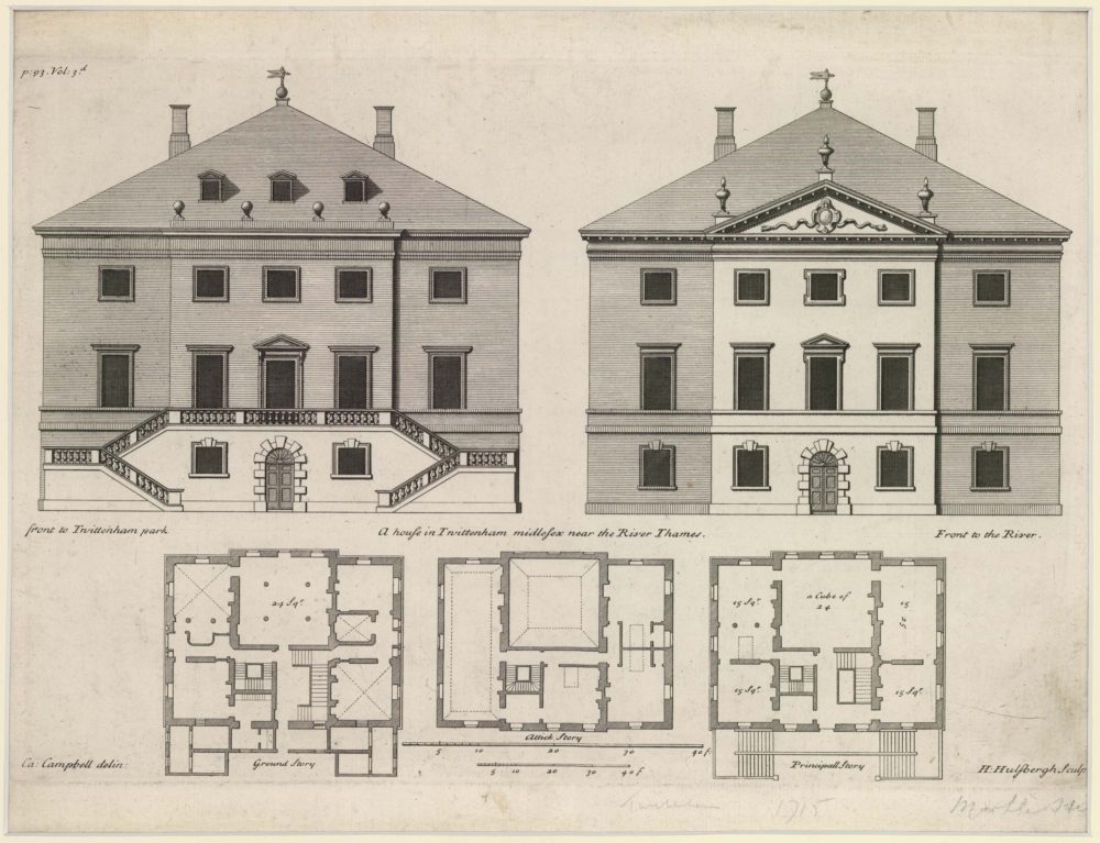 A House in Twickenham Middlesex near the River Thames