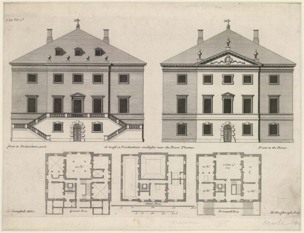A House in Twickenham Middlesex near the River Thames
