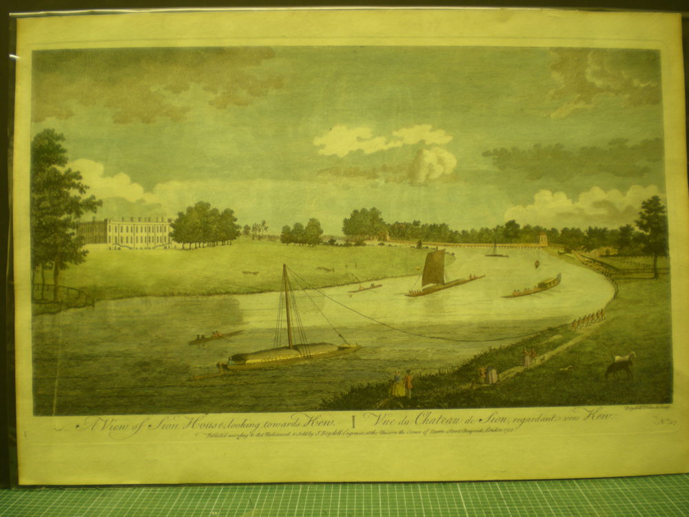 A View of Sion House looking toward Kew