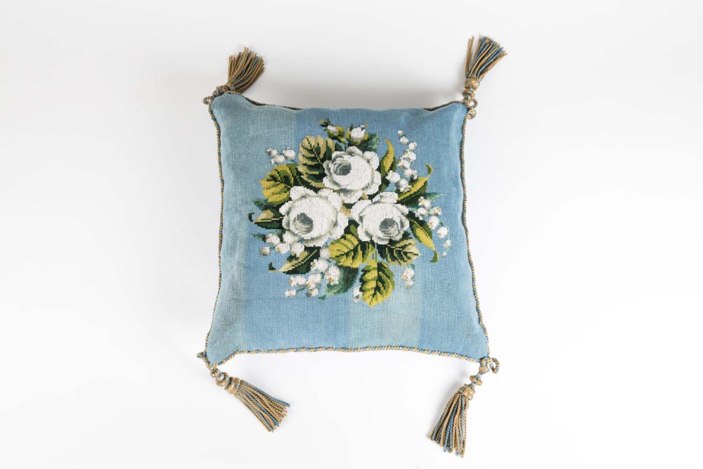 Floral cushion