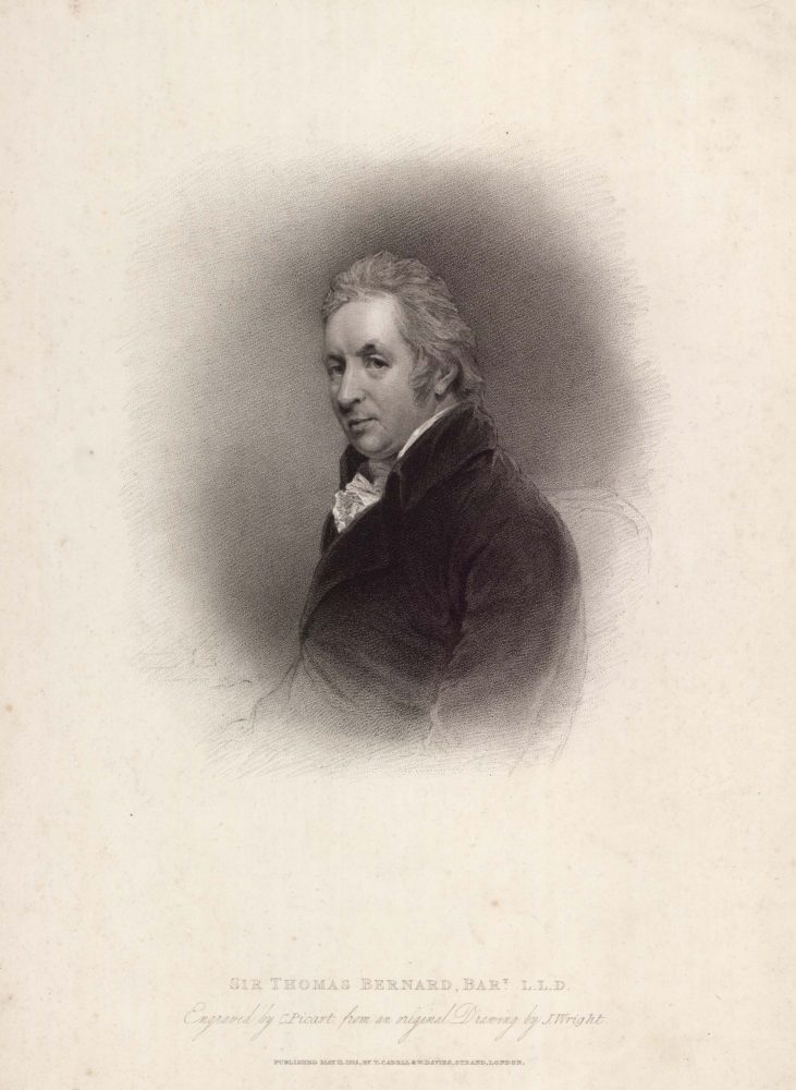 Sir Thomas Bernard, Bart LLD