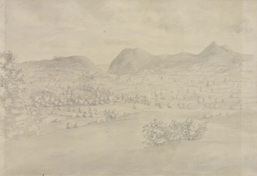 Landscape View from Powis Castle