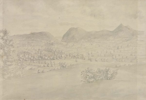 Landscape View from Powis Castle