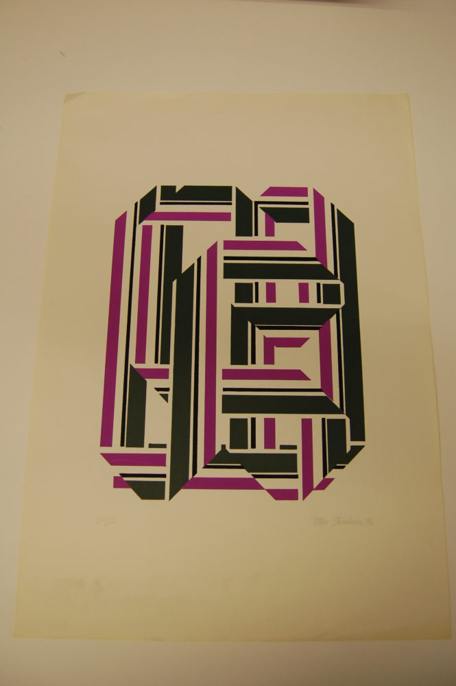 Op Art Print (Rectangle)