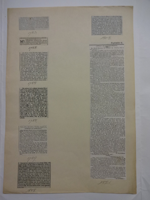 Curious Extracts relating to The Old Court Suburb