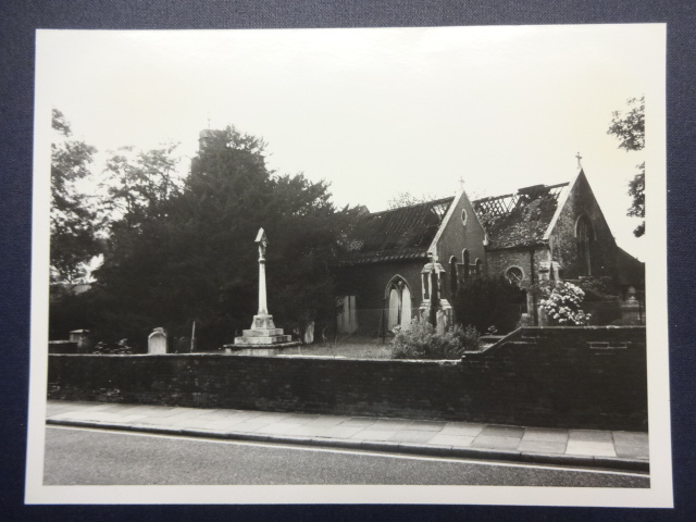 Fire at St Mary’s Church