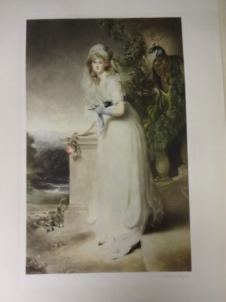 Louisa, 7th Countess of Dysart as Juno