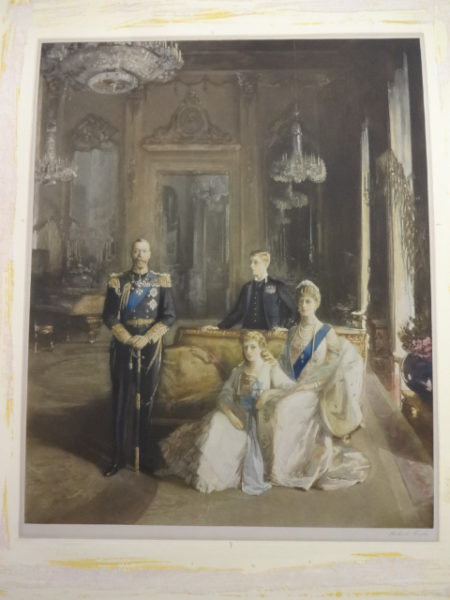 Their Majesties the King and Queen with Their Royal Highnesses The Prince of Wales and Princess Mary