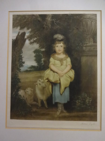 Miss Price as a Shepherdess